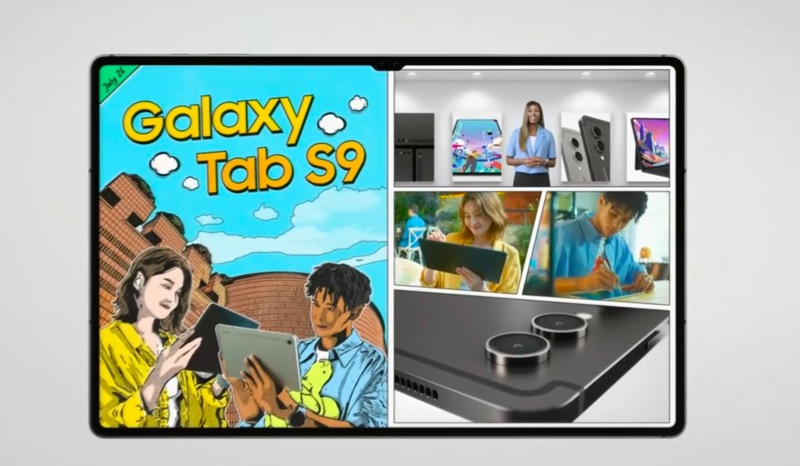 Samsung、3サイズから選べる「Galaxy Tab S9」シリーズを正式発表